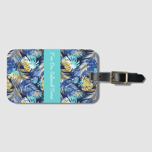Hawaïaans Bagagelabel (Voorkant (horizontaal))