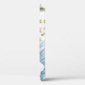 Hawaïaans , bloemenzomerpatroon. Case-Mate iPhone case (Achterkant / Links)