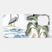 Hawaïaans , bloemenzomerpatroon. Case-Mate iPhone case (Achterkant (horizontaal))