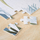 Hawaïaans , bloemenzomerpatroon. legpuzzel (Zijkant)