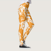 Hawaïaans bloemmotief leggings (Rechts)