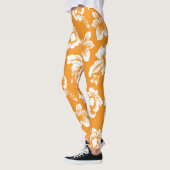 Hawaïaans bloemmotief leggings (Links)