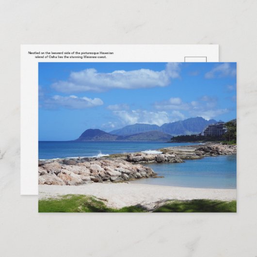 Hawaïaans Briefkaart (Voorkant / Achterkant)