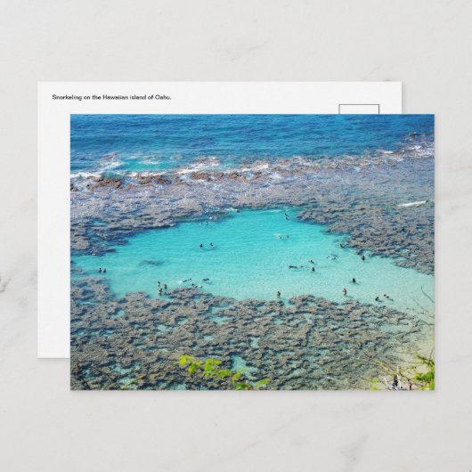 Hawaïaans Briefkaart (Voorkant / Achterkant)