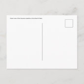 Hawaïaans Briefkaart (Achterkant)