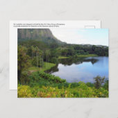 Hawaïaans Briefkaart (Voorkant / Achterkant)