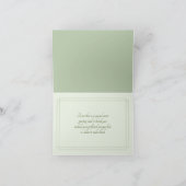 Hawaïaans Collectie gevouwen blanco berichtSjabloo Kaart (Binnen)