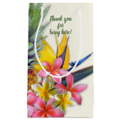 Hawaïaans Collectie Pananas Flowers Custom Klein Cadeauzakje (Voorkant)