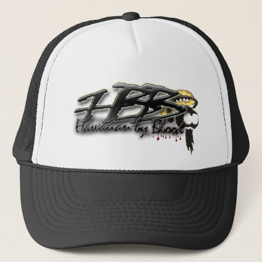 Hawaïaans door Blood Ikaika helmet Trucker Pet (Voorkant)
