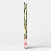 Hawaïaans  eiland, palmboom, boot, roze Case-Mate iPhone case (Achterkant / Links)