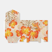 Hawaïaans gedrukte Ohai Alii v2 patroon Bedankdoosjes (Uitgevouwen)