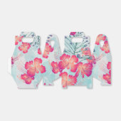 Hawaïaans gedrukte Ohai Alii v2 patroon Bedankdoosjes (Uitgevouwen)