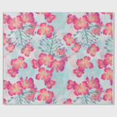 Hawaïaans gedrukte Ohai Alii v2 patroon Cadeaupapier (Vlak)