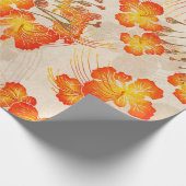 Hawaïaans gedrukte Ohai Alii v2 patroon Cadeaupapier (Hoek)