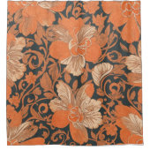 Hawaïaans gedrukte Ohai Alii v2 patroon Douchegordijn (Voorkant)