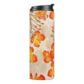 Hawaïaans gedrukte Ohai Alii v2 patroon Thermosbeker (Gedraaid links)