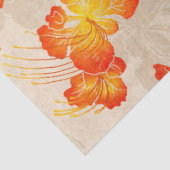 Hawaïaans gedrukte Ohai Alii v2 patroon Tissuepapier (Detail)