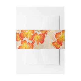 Hawaïaans gedrukte Ohai Alii v2 patroon Uitnodigingen Wikkel