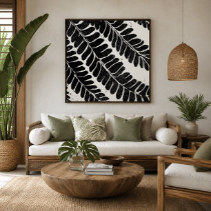 Hawaïaans Haole Koa- leucaena blad Canvas Afdruk