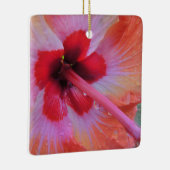 Hawaïaans Hibiscus-Ornament Keramisch Ornament (Rechts)