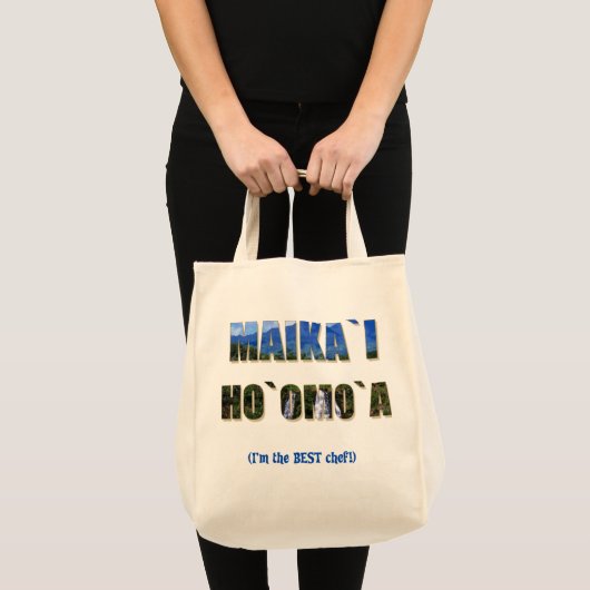 Hawaïaans "Maika`i Ho`omo`a" Tas voor kruideniersw (Voorkant (product))