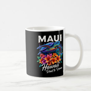 Hawaïaans Maui Oceaan Strand Hawaii Schildpad Vaka Koffiemok