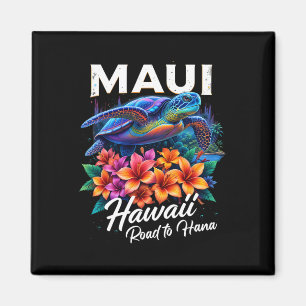 Hawaïaans Maui Oceaan Strand Hawaii Schildpad Vaka Magneet