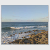 Hawaiaans Oceaan Landschapsfoto Cadeaupapier (Vlak)