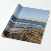 Hawaiaans Oceaan Landschapsfoto Cadeaupapier (Uitgerold)