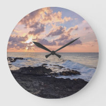 Hawaiaans oceaan zonsondergang landschap foto