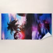 Hawaiaans Paradijs Strandlaken (Voorkant)