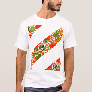 Hawaiaans patroon t-shirt