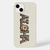 Hawaïaans Polynesisch Aloha Bamboe Look Case-Mate iPhone Case (Achterkant)