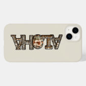 Hawaïaans Polynesisch Aloha Bamboe Look Case-Mate iPhone Case (Achterkant (horizontaal))