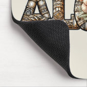 Hawaïaans Polynesisch Aloha Bamboe Look Muismat (Hoek)