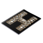 Hawaïaans Polynesisch Aloha Letter H Custom Initia Notitieboek (Linkerzijde)