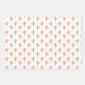 Hawaïaans Print heliconia bloem 2 Inpakpapier Vel (Voorkant 3)