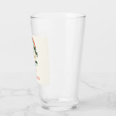 Hawaïaans/Regenboog/Palms Santa Glas (Links)
