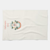 Hawaïaans/Regenboog/Palms Santa Theedoek (Horizontaal)