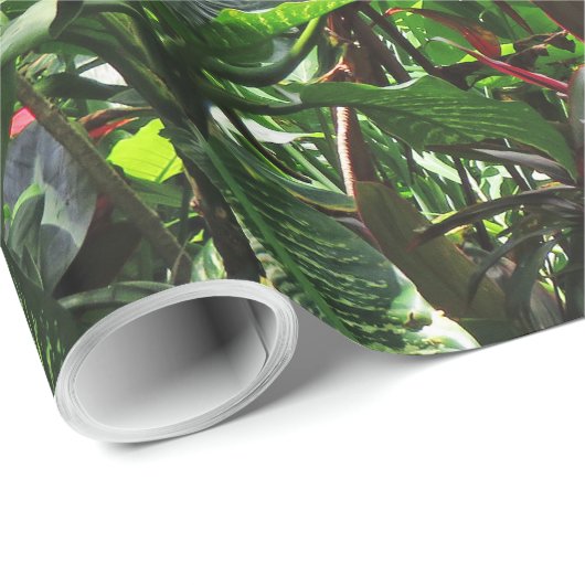 Hawaïaans regenwoud cadeaupapier (Rol Hoek)