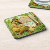  Hawaïaans reizen Bier Onderzetter (Linkerzijde)