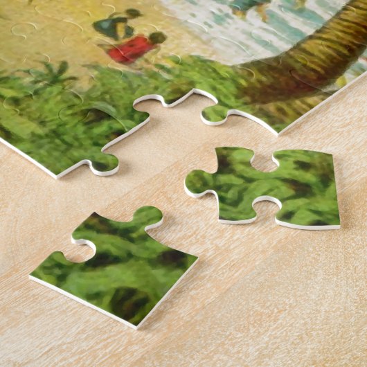  Hawaïaans reizen Legpuzzel (Zijkant)