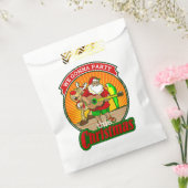 Hawaïaans Santa rendier kerstfeest Bedankzakje (Gezegeld)