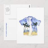 Hawaïaans Shirt 1 Briefkaart (Voorkant / Achterkant)