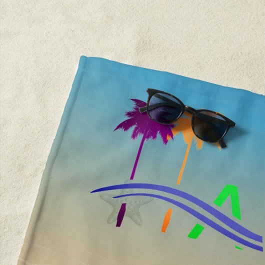 Hawaïaans Strandlaken (In situ)