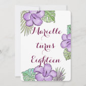 Hawaïaans thema kaart (Voorkant)