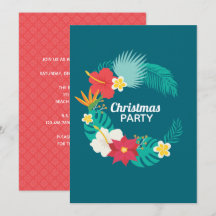 Hawaiaans thema Kerstfeest