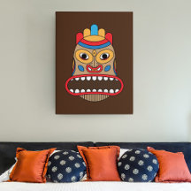 Hawaiaans Tiki-masker