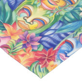 Hawaiaans Tiki-masker Korte Tafelloper (Hoek)