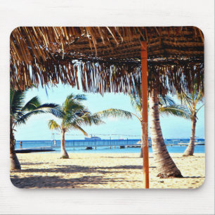 Hawaiaans Tropisch Strandtafereel Muismat